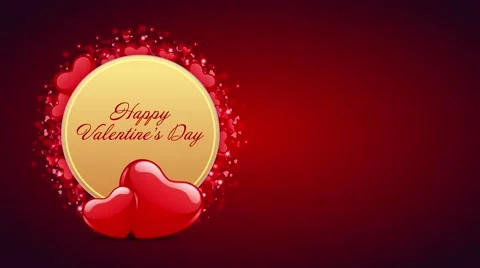 Valentines &amp; wedding animated background Stock Footage 51268260