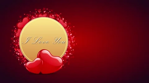 Valentines &amp; wedding animated background Stock Footage 51268321