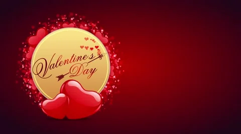 Valentines &amp; wedding animated background Stock Footage 51273426