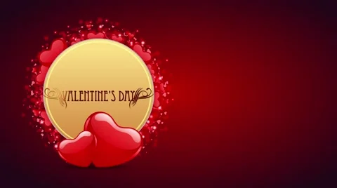 Valentines &amp; wedding animated background Stock Footage 51274085
