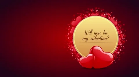 Valentines &amp; wedding animated background Stock Footage 51325921