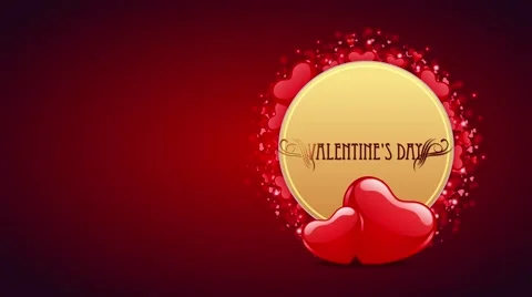 Valentines &amp; wedding animated background Stock Footage 51326611
