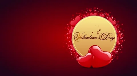 Valentines &amp; wedding animated background Stock Footage 51327071