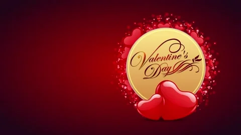 Valentines &amp; wedding animated background Stock Footage 51327398