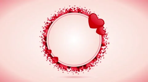 Valentines &amp; wedding animated background Stock Footage 51330570