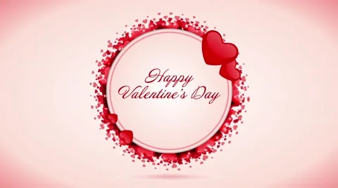 Valentines &amp; wedding animated background Stock Footage 51330687