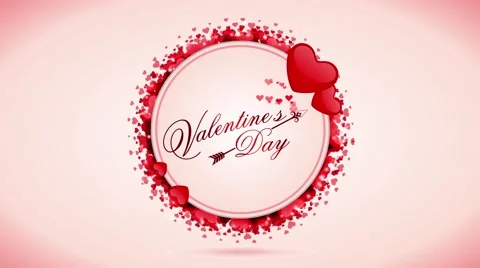 Valentines &amp; wedding animated background Stock Footage 51331481