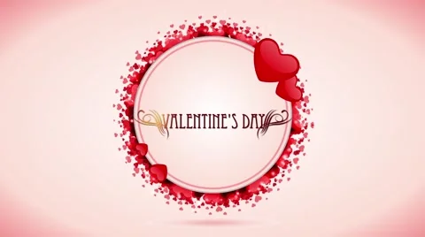 Valentines &amp; wedding animated background Stock Footage 51331548