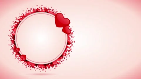 Valentines &amp; wedding animated background Stock Footage 51332191