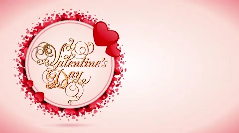 Valentines &amp; wedding animated background Stock Footage 51332808