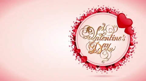 Valentines &amp; wedding animated background Stock Footage 51363675