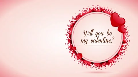 Valentines &amp; wedding animated background Video stock 51363879