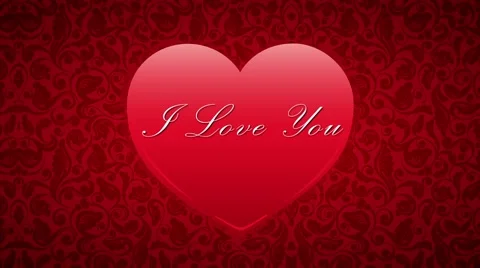 Valentines &amp; wedding animated background Stock Footage 51388329