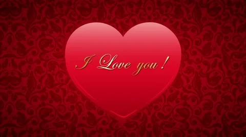 Valentines &amp; wedding animated background Stock Footage 51388717