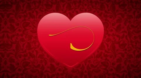 Valentines &amp; wedding animated background Stock Footage 51388957