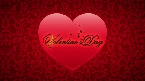 Valentines &amp; wedding animated background Stock Footage 51389861