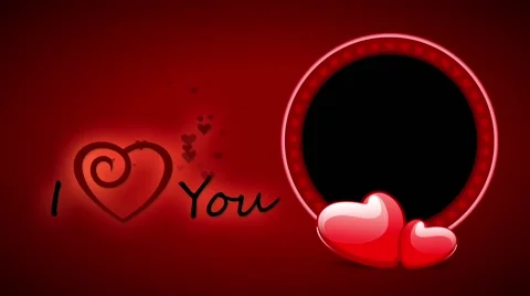 Valentines &amp; wedding background Stock Footage 51265196