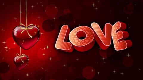 Valentines &amp; wedding Video stock 24135936