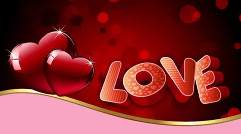Valentines &amp; wedding Video stock 24259271