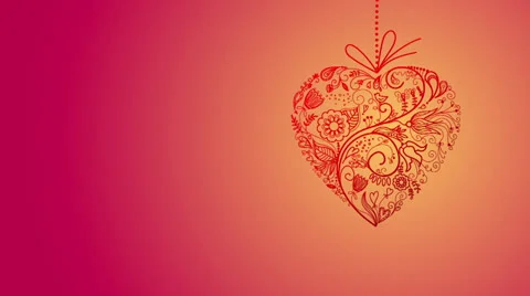 Valentines &amp; wedding Stock Footage 26835326