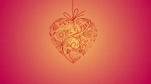 Valentines &amp; wedding Stock Footage 26836458