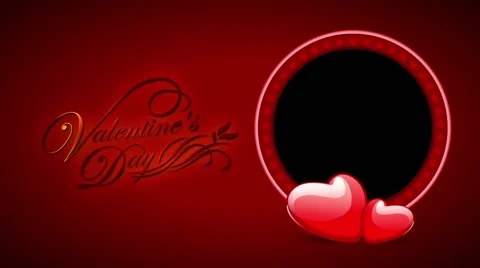 Valentines &amp; wedding video frame Stock Footage 51265397