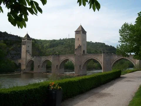Valentre Bridge Stock Photos