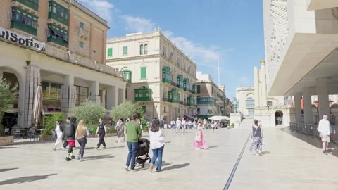 Valetta in Malta Stock Footage 310840186