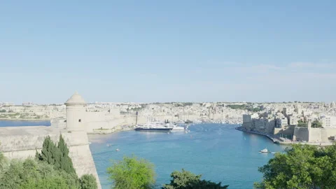 Valetta in Malta Stock Footage 310840346