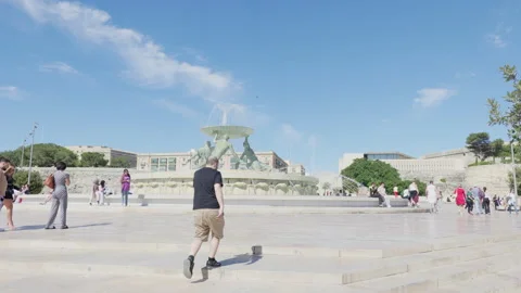 Valetta in Malta Stock Footage 310840466
