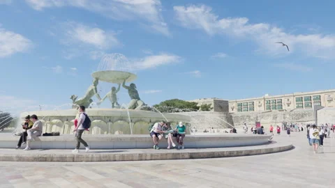 Valetta in Malta Stock Footage 310840958