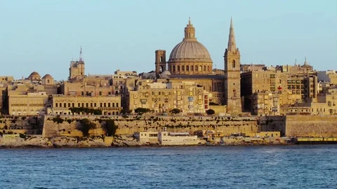 Valetta yachts Stock Footage 70291143