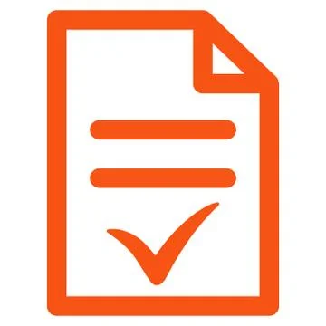 Valid Document Icon Illustrazione stock