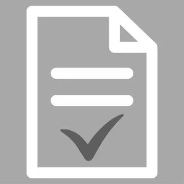 Valid Document Vector Icon Stock Illustration