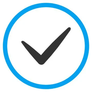Valid Flat Icon Stock Illustration