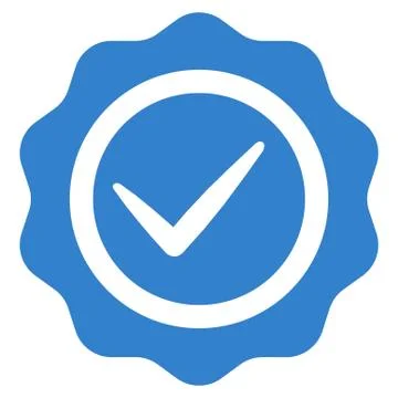 Valid icon from Competition &amp; Success Bicolor Icon Set Stock Illustration