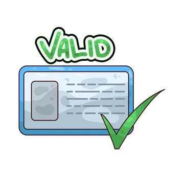 Valid illustration Stock Illustration