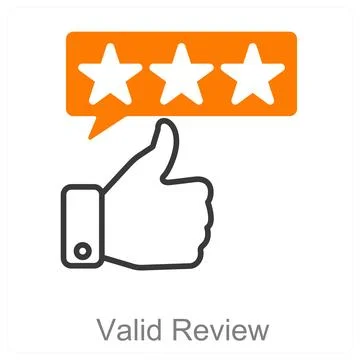 Valid Review Stock Illustration