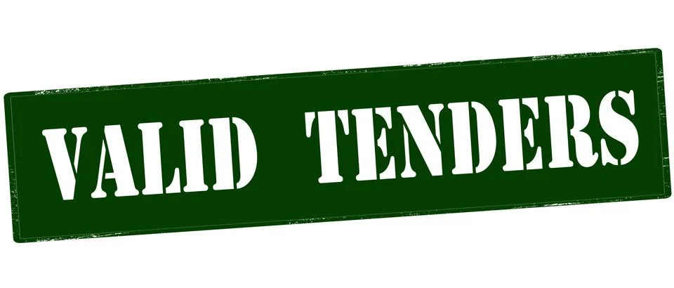 Valid tenders Illustrazione stock