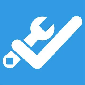 Valid Tools Icon Stock Illustration