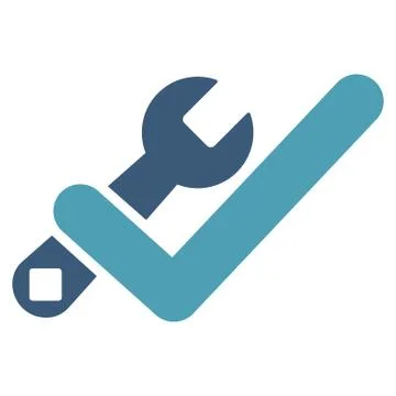 Valid Tools Icon Stock Illustration