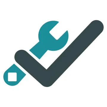 Valid Tools Icon Stock Illustration
