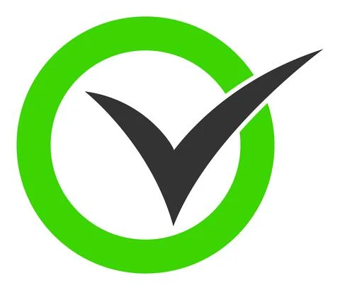 Validate - Vector Icon Illustration Stock Illustration