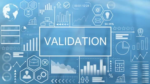 Validation, Hologram Concept Virtual Reality Stock Footage 237240058
