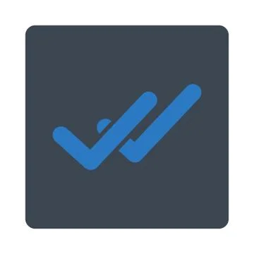 Validation icon Stock Illustration