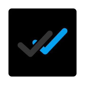 Validation icon Stock Illustration