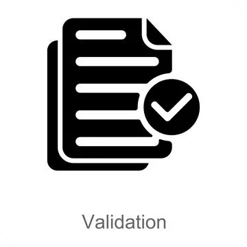 Validation Stock Illustration