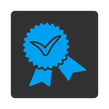 Validation seal icon Stock Illustration