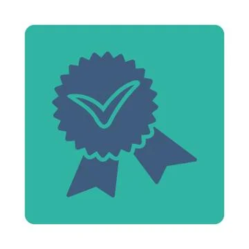 Validation seal icon Stock Illustration
