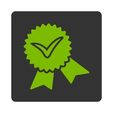 Validation seal icon Stock Illustration